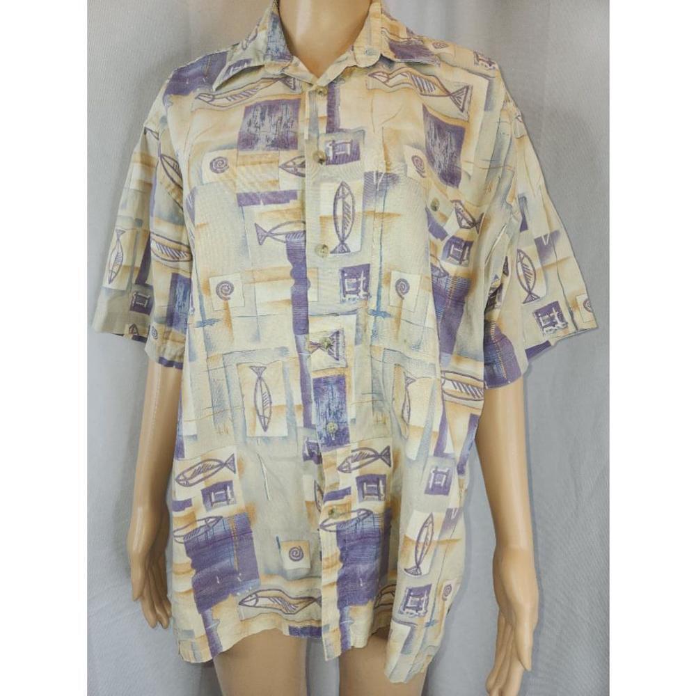 Vintage | Pierre Cardin | Dress Shirt | Mens | Short Sleeve | Medium